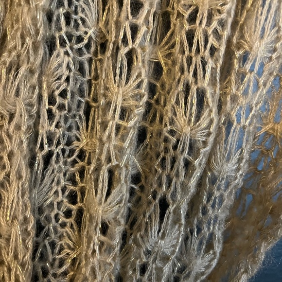 Ladies Infinity Tan with Gold Flex Scarf - Picture 7 of 10